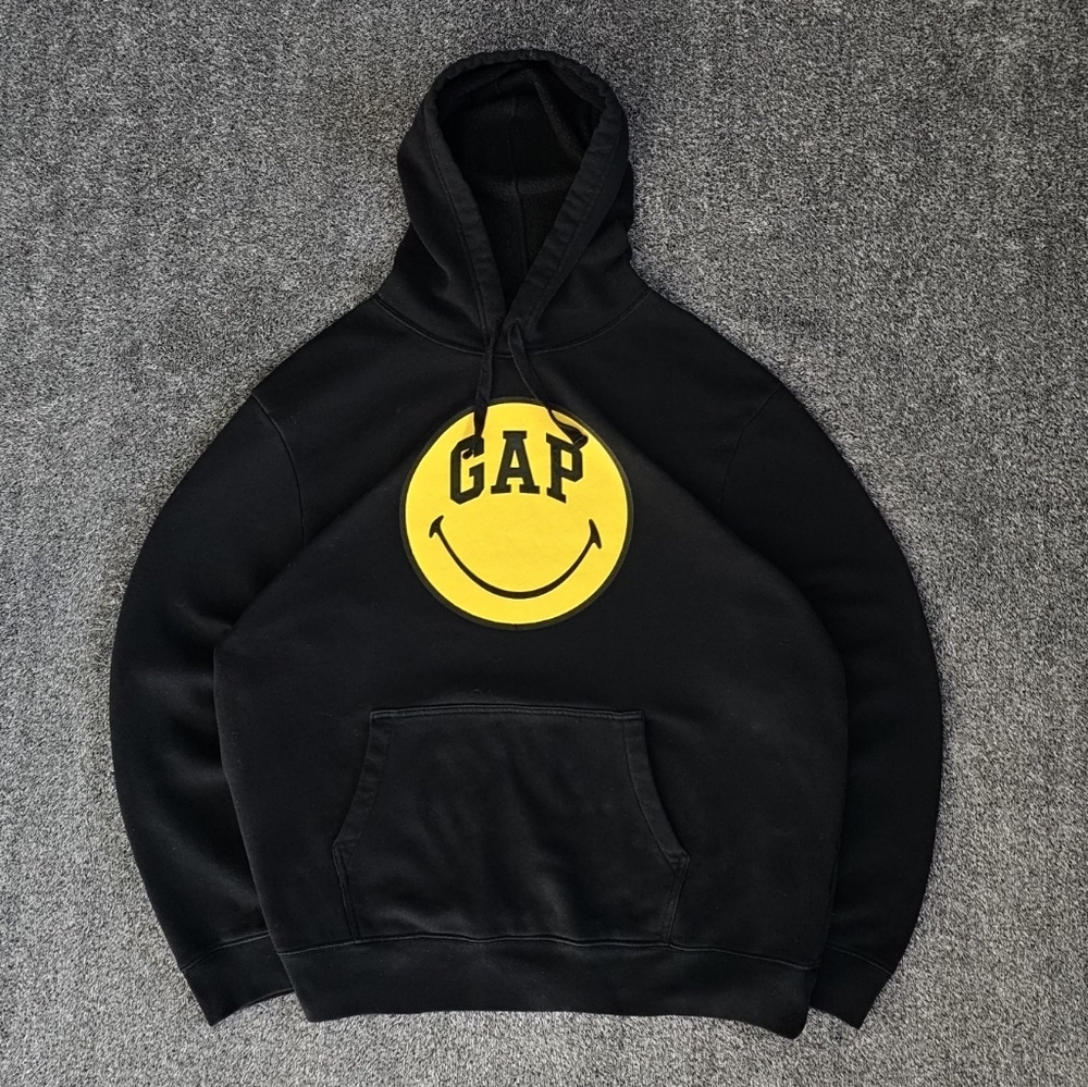 Gap x SmileyWorld Men's Logo Hoodie Size XL
